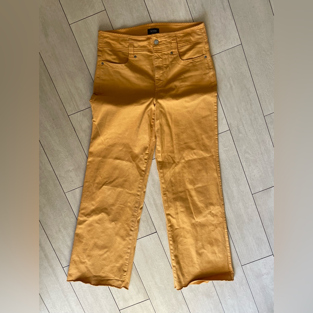 Nydj Flare Women's Jeans In Golden Blossom - Size 10 - Nwot